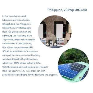 Năng lượng mặt trời mặt đất gắn hoa PV Monocrystalline 5000 Watt với pin lithium bifacial bảng điều khiển năng lượng mặt trời hệ thống năng lượng mặt trời