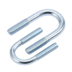 Matériaux de construction en acier au carbone galvanisé personnalisables, boulons en U, boulons en forme de U, collier de serrage pour tuyaux de grand diamètre, boulons en U - Product Image 3