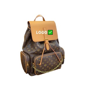 Men's <b>Large</b> Capacity Business <b>Backpack</b> Classic Print Laptop Bag Travel Commuter <b>School</b> Bag 8 Inches Summer 2023 - Product Image 3