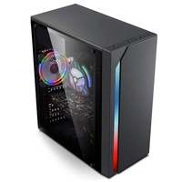 Étui pour ordinateur de jeu, nouveau Design d'usine, boîtier pour PC ATX HD USB3.0, boîtier en acrylique pour ordinateur et tour, châssis de serveur, 2023