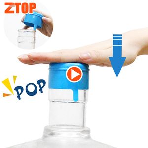 Tapa de botella de plástico de 55mm sin derrames, botella de agua potable de 5 galones de plástico, tapa a prueba de derrames - Product Image 2