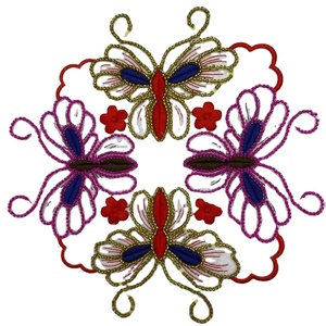 Custom Fashion Design Hochzeits dekoration Schmetterling Hochwertige Eisen auf Patches für Kleidung Patches Pailletten gestickt <span class=keywords><strong>Patch</strong></span>