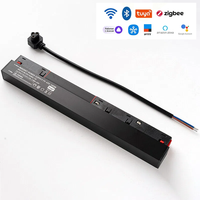 Tuya ZigBee feux sur rail avec Projection 2-wire CCT belt LED track light.100-watt et 20-watt DALI têtes de lumière sur rail