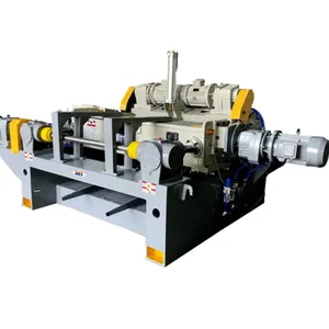 4Ft 8Ft Spindleless Plywood Wood Core Veneer Rotary Peeling Machine For Plywood Production Line