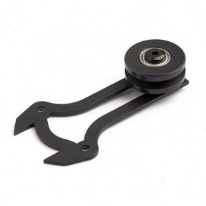 WEKIS European Antique Interior Barn Wood Screw Installation Durable Brass Steel Sliding Door Hardware Door Window Accessories - Product Image 6