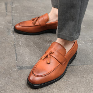 Chaussures habillées décontractées pour homme, style italien de luxe, idéales pour le bureau et les soirées, collection 2024, best-sellers - Product Image 3