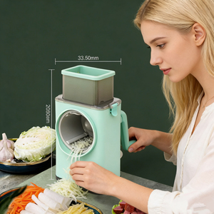 Éminceur de légumes portable pour la cuisine, à manivelle, carotte, pomme de terre, <span class=keywords><strong>grattoir</strong></span> multifonctionnel - Product Image 1