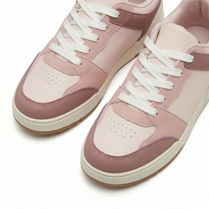 Zapatillas Deportivas de Moda Retro para Mujer, Color Rosa, Zapatos Casuales con Cordones para Mujer, Zapatos Cómodos para Caminar - Product Image 3