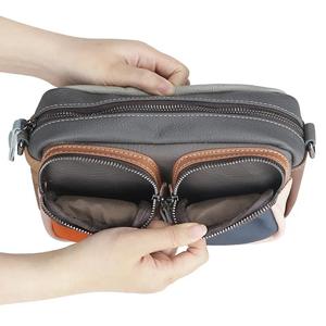 Bolsos de Hombro AndoBag para Mujer, Bolso Bandolera de Cuero Genuino, Bolso Cuadrado Pequeño de Moda 3103 - Product Image 4