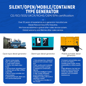 Generatore Diesel Ecologico a Basse Emissioni Conforme allo Standard Euro, Frequenza Duale 50Hz/60Hz, Generatore Diesel a Energia Verde - Product Image 5