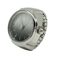 Montre-bague, mini-bijou discret, accessoire de mode
