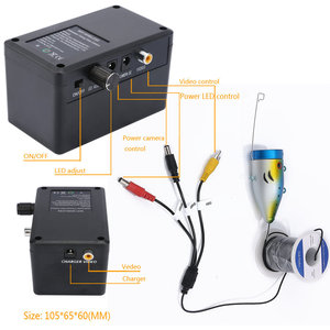 Ebei-détecteur de poissons HD, sans fil, avec <span class=keywords><strong>wifi</strong></span>, <span class=keywords><strong>caméra</strong></span> 1000TVL, pour enregistrement de <span class=keywords><strong>pêche</strong></span> <span class=keywords><strong>sous</strong></span>-<span class=keywords><strong>marine</strong></span>, 20m - Product Image 6