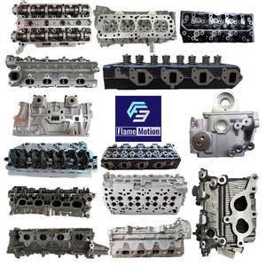 Piezas de motor automático, conjunto de culata, culata de motor 4JJ1 4JX1 4ZD1 4ZE1 4ZE3 4D56 D4BA 4D55T para ISUZU RODEO Brava - Product Image 1