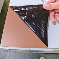 Panneau composite en acier PVDF de 4 mm pour revêtement mural extérieur de bâtiments de bureaux modernes