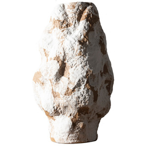 Vaso Cilindrico in Ceramica Fatto a Mano in Stile Cinese Moderno, Design Rustico Effetto Pietra <span class=keywords><strong>con</strong></span> Smalto Opaco per Arredamento Casa, Stile Orientale - Product Image 5