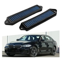 فلاتر هواء JDMotorsport88 2 بكابينة زرقاء مناسبة لشاسيه BMW E E82 E88 E90 E91 E92 E93 X1 335i 135i 328i