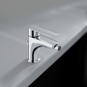 เครื่องผสมโถสุขภัณฑ์แบบคันเดียวชุบโครเมียมอุปกรณ์หมุนคุณภาพสูง - Product Image 4