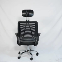 Chaise de bureau ergonomique moderne en tissu maillé, nouveau design pivotant, pour ordinateur, travailleurs, plastique, fer, réglable, chaise de bureau à domicile