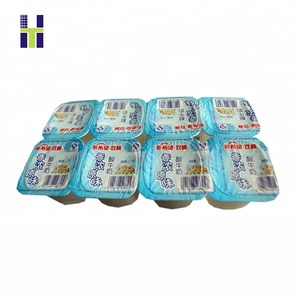 Copo de Plástico PP Personalizado com Logo Impresso, Copo PET com Filme de Selagem e Tampa de Alumínio - Product Image 5