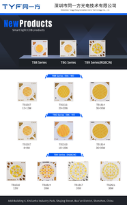 Đèn <span class=keywords><strong>LED</strong></span> COB hai màu Chip Diode 1510 36V CRI cao 20W+20W Công suất chiếu sáng thông minh Chiếu sáng chung - Product Image 4