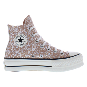 Zapatillas Converse Chuck Taylor All Star Lift High para Mujer, Color Dusty Cinder/Egret/Negro, Plataforma Gruesa - Product Image 2