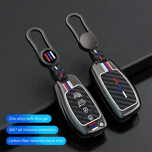 Für Hyundai IX35 i20 2B 3B 4B Flip Remote Zink legierung Silikon Auto Schlüssel anhänger Shell Case Mit TOY40 Klinge