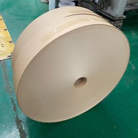Carton kraft personnalisé en vrac de haute qualité avec fond en papier enduit de PE pour rouleaux de gobelets en papier