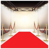 Tapis rouge de mode douce de barrière de trafic de VIP pour des événements à la maison ou des mariages