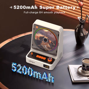 Lecteur <span class=keywords><strong>CD</strong></span> portable Boombox Bluetooth USB A-B avec répéteur, prise en charge multi-formats, appareil audio rechargeable pour la maison et l'école - Product Image 5