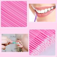SJ dentaire Micro applicateur brosse Micro écouvillon jetable cils Mascara baguette multifonction pour Extension de cils clinique dentaire