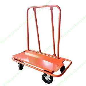Carro para paneles de yeso de gran capacidad, plataforma rodante móvil de yeso con 4 ruedas giratorias - Product Image 1