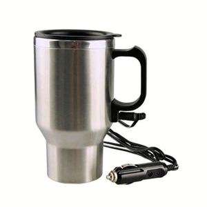Car <b>Cup</b> Thermal Insulation Stainless Steel Travel-Friendly Tumbler Vacuum Insulated <b>Thermos</b> Bottle - Product Image 1