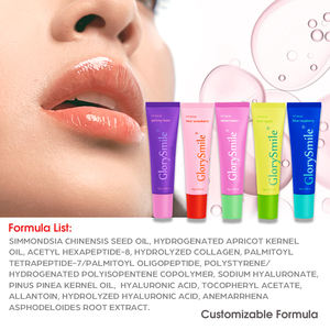 شعار خاص 10 جرام كريم العناية بالشفاه مرطب شفاه ليلي مع حاوية وردية ونكهة الفواكه قناع نوم صغير محمول للشفاه - Product Image 5