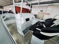 Bateau de pêche 9 h, 20 pieds, 6m, Console centrale en Aluminium, coque en V