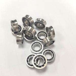 Rodamiento de Bolas SR188 de Acero Inoxidable Cromado Abierto R188 YOCH, 10 Bolas, 1/4"x1/2"x1/8" Pulgadas, para Fidget Spinner - Product Image 4