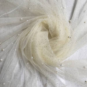 Poudre Nail Bead <span class=keywords><strong>Spray</strong></span> Or et Argent Perle Nail Bead Gaze Tissu Robe Gaze Matériel - Product Image 1