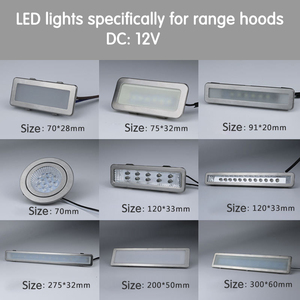 Lumière LED pour <span class=keywords><strong>hotte</strong></span> de cuisine 12V, étanche IP44, lampe LED rectangulaire anti-buée pour <span class=keywords><strong>hotte</strong></span> de cuisine commerciale - Product Image 6