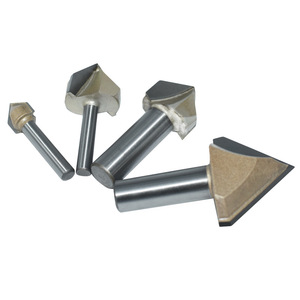 Tidyway hình chữ V cắt 90 độ Bakelite phay và khắc máy cắt tỉa Máy cắt góc phay cắt - Product Image 3