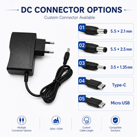 Adaptateurs d'alimentation universels AC DC 5V 2A Prise UE 10W Alimentation 3v 6v 9v 12v 1a 2a 3a Sortie pour caméra à bandes LED
