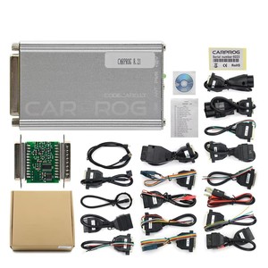 Programmateur de puces ECU avec <span class=keywords><strong>21</strong></span> adaptateurs, kit logiciel complet, outil de programmation en ligne pour la réinitialisation des airbags de voiture - Product Image 1