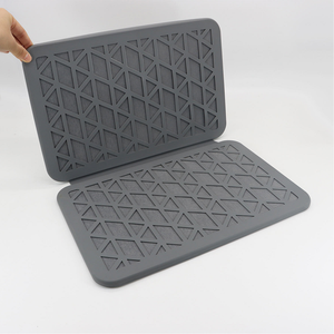 Alfombrilla absorbente plegable de diatomeas para secado rápido de cocina, soporte grande para esponjas y estante para fregadero - Product Image 2