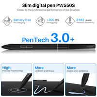 Huion Portable Sans Fil Tableta Grafica pour Designer Sans Batterie Stylo Dessin Tablette Inspiroy Série L310