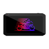 Écran CarPlay sans fil de 6,25 pouces pour moto, GPS étanche avec 2 caméras HD, DVR, TPMS, BSD, radar de recul T7