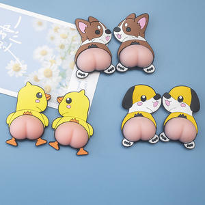 3D Cartoon Niedliche Shin-Chan Dora Hund Schwein Küken Kühlschrankmagnete Kreative Dekoration Zubehör Individualisierte Kühlschrankmagnete - Product Image 2