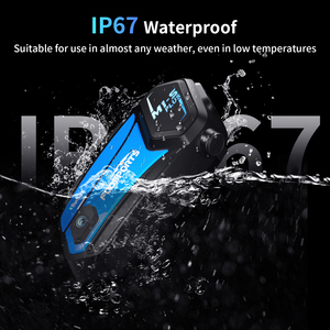 Fodsports M1-S cộng với âm nhạc chia sẻ 10 tay đua 2000m nhóm Tai nghe Bluetooth xe máy Mũ bảo hiểm Bluetooth liên lạc - Product Image 3