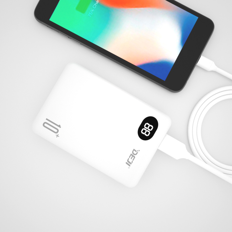 Двойной USB высококачественный маленький внешний аккумулятор, внешний аккумулятор 10000 мАч, внешние аккумуляторы