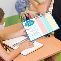 Tableau blanc magnétique double face effaçable à sec Tableau blanc interactif pour les manipulations mathématiques