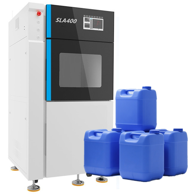 Vacuum 3D Printing Mold SLA 3D Printer 400*400*400mm Industrial 355nm Ultrasonic Clean Machine High Accuracy Low 1 Year