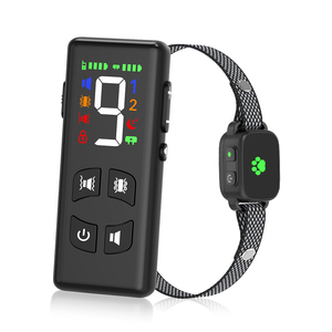 TIZE Neuankömmling 2600FT Lon Range Smart Wasserdichte Vibration Wiederauf ladbare Fernbedienung Hunde trainings halsband mit LED-Bildschirm - Product Image 1