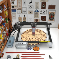 LASER TREE Vente en Gros 3030 Machine de Gravure Laser 10W Graveur Laser Découpeuse Laser Imprimante 3D pour Bois Caoutchouc Pierre